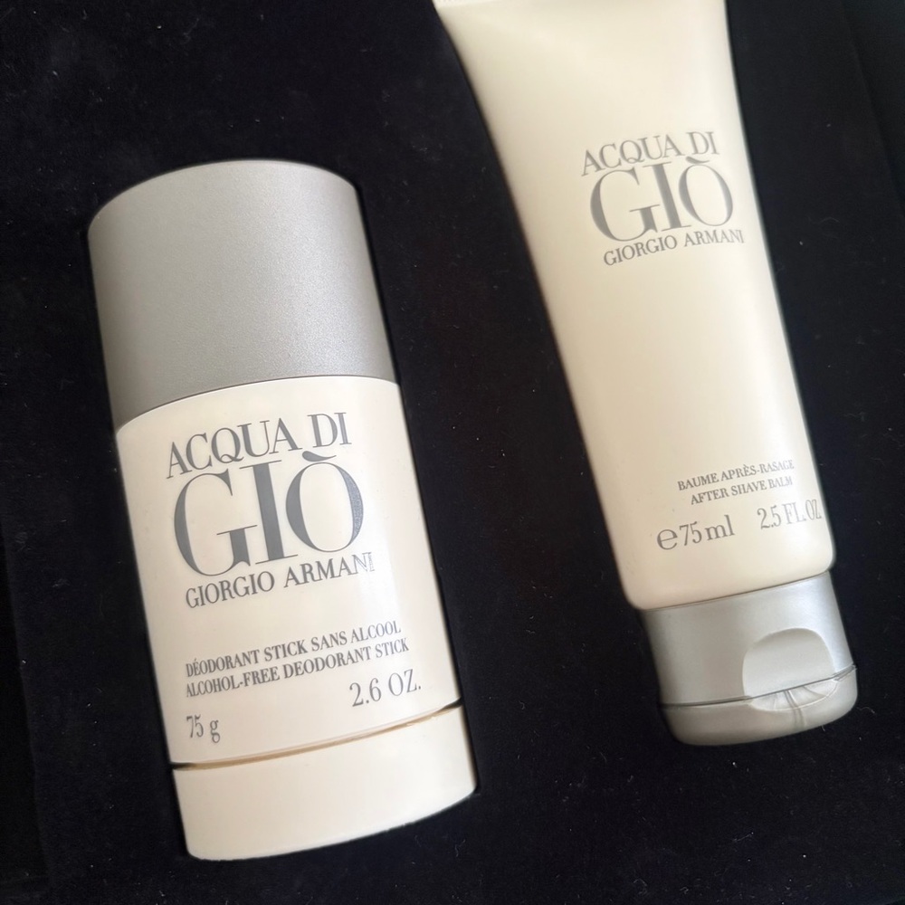 Giorgio Armani Acqua di Giò Cream & deodorant Grooming Set - Picture 2 of 5